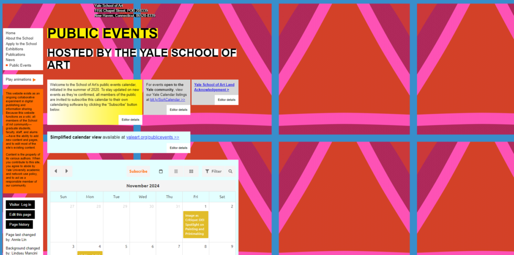 Public Events Page 1